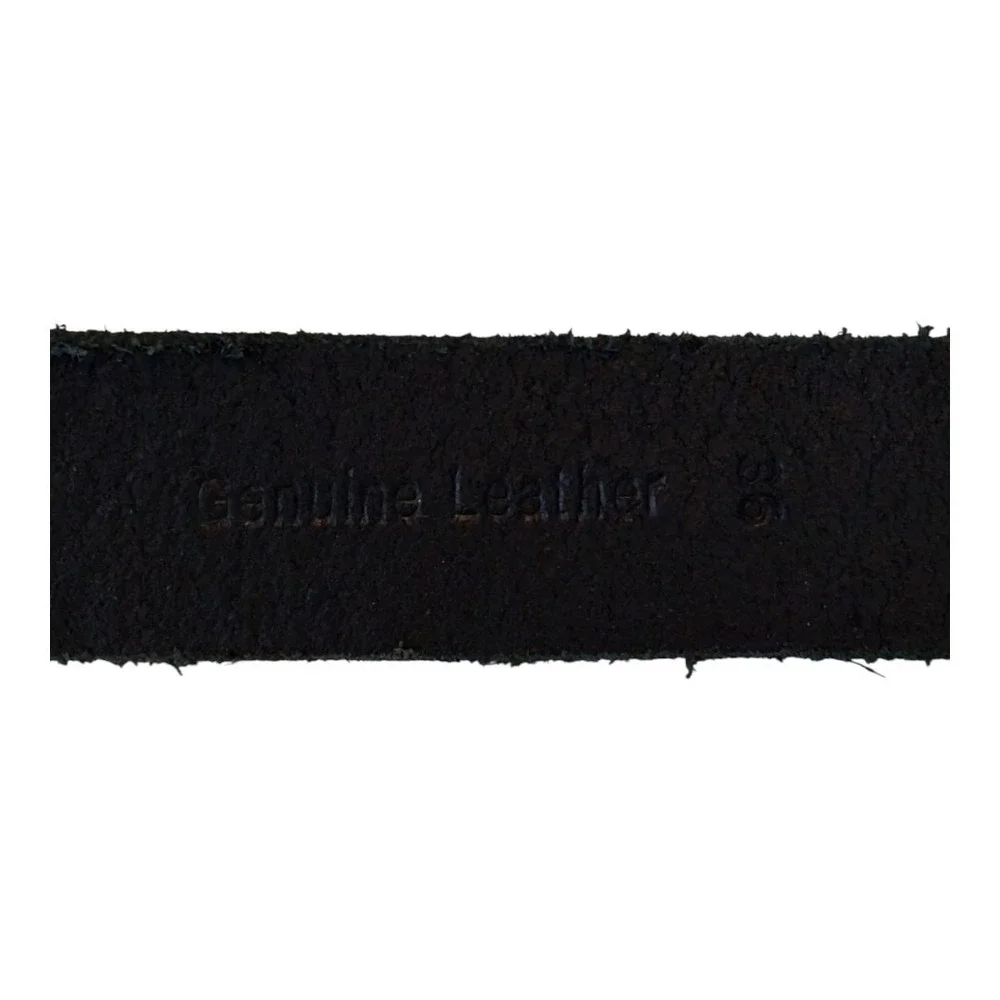 Timberland PRO Men's Black Sz 36‎ Genuine Full Grain Leather Black Belt
